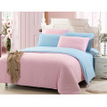 100% algodão sarja conjunto de cama de cor sólida / roupa de cama